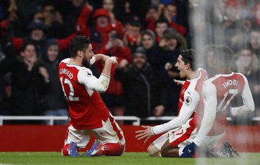 Olivije Žiru, Arsenal