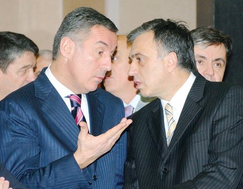 Milo Đukanović Filip Vujanović