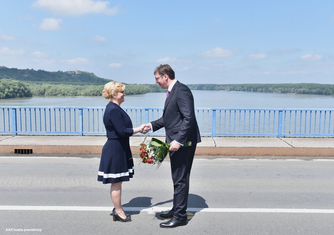 Aleksandar Vučić, Kolinda Grabar Kitarović