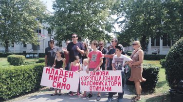 porodica Đurišić protest Opština