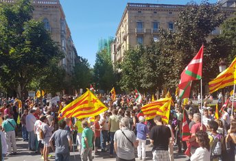 Baskija, protest