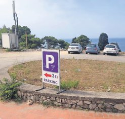 parking bivši hotel Galeb