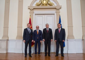 Bakir Izetbegović, Srđan Darmanović, Dragan Čović, Mladen Ivanić