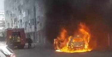 Podgorica požar auto