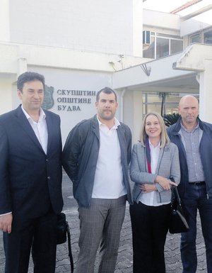 Dragan Krapović, Božena Jelušić, Marko Carević