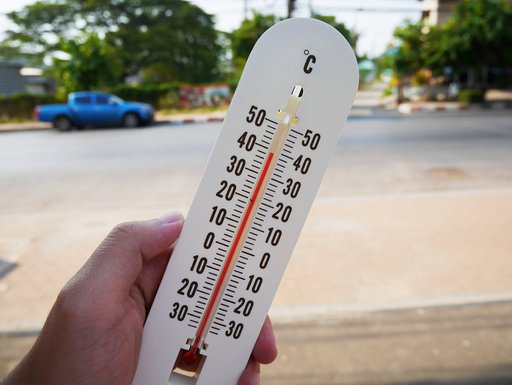 vrućina, temperatura