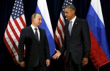 Vladimir Putin, Barak Obama