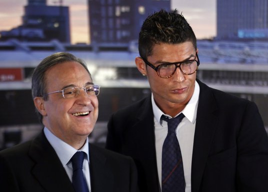 Kristijano Ronaldo i Florentino Peres