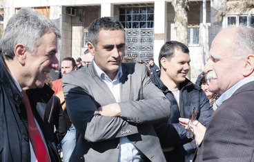 Neven Gošović, Aleksandar Damjanović, protest majki