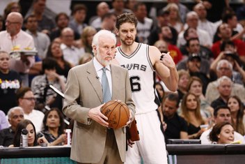 Greg Popovič Pau Gasol San Antonio