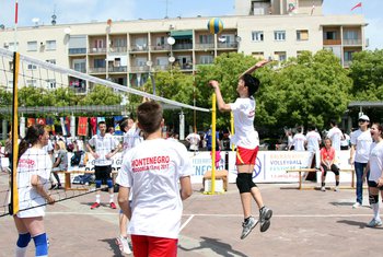 Balkan volleyball kids festival