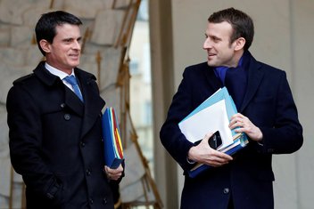 Manuel Vals, Emanuel Makron