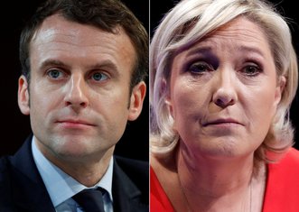 Emanuel Makron, Marin Le Pen