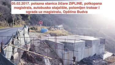 Polazna stanica žičare, Jaz