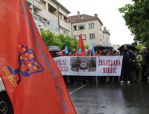 USSCG protest, 1. maj