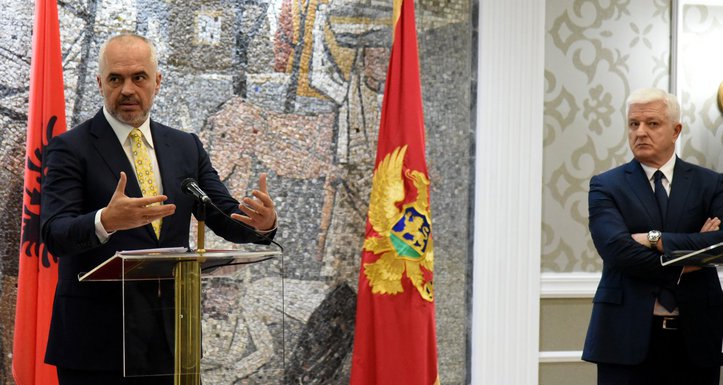 Edi Rama, Duško Marković