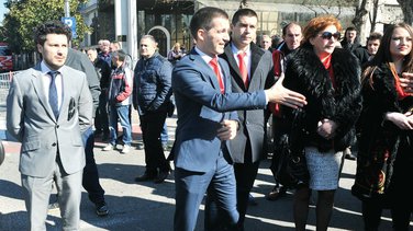 Dritan Abazović, Aleksa Bečić