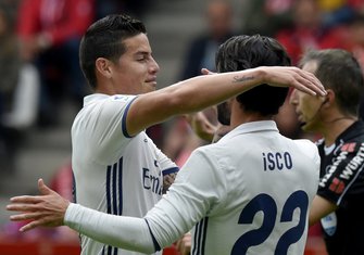 Isko i Hames Rodriges Real Madrid