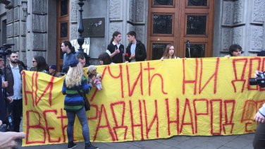 Beograd protest protiv diktature