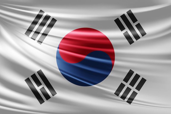 Južna Koreja zastava