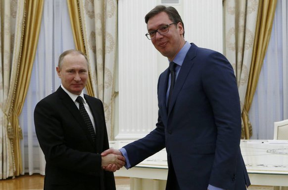Vladimir Putin, Aleksandar Vučić