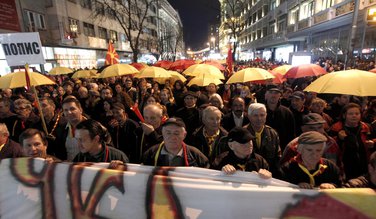 protest, Skoplje