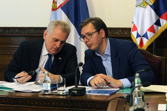 Toma Nikolić, Aleksandar Vučić