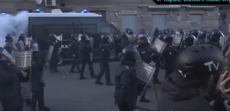Napulj, protest