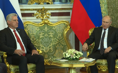 Dijaz Kanel i Putin