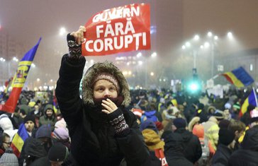 Bukurešt, protest