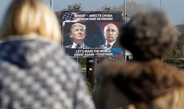Donald Tramp, Vladimir Putin