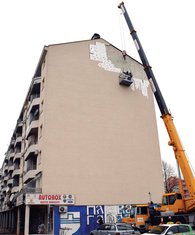 Saniranje fasade, Podgorica