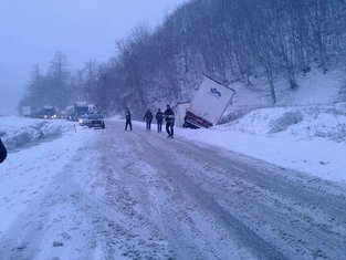 šleper, nezgoda, Sjerogošte