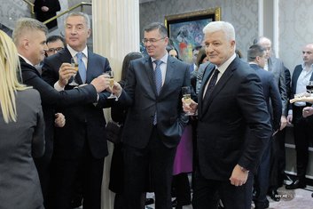 Milo Đukanović, Branimir Gvozdenović, Duško Marković