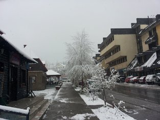 Žabljak snijeg u maju