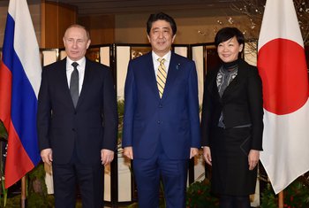 Vladimir Putin, Šinzo Abe