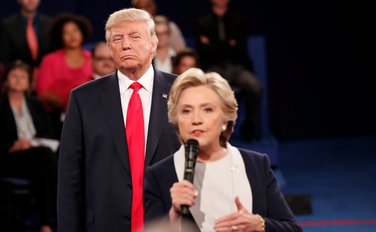 Donald Tramp, Hilari Klinton