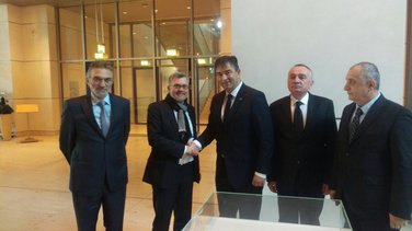 Ditmar Nitan. Strahinja Bulajić, Nebojša Medojević, Branko Radulović, Predrag Bulatović