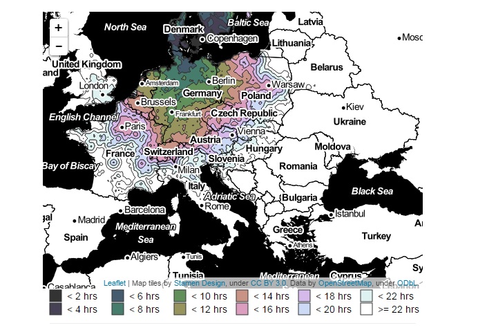 mapa, željeznica