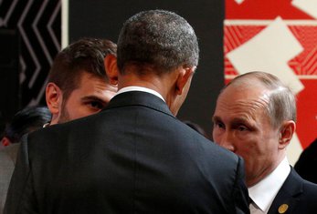 Barak Obama, Vladimir Putin