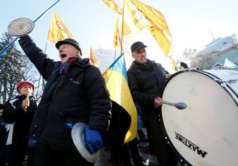 protest Kijev