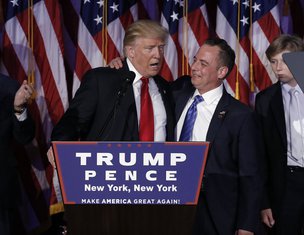 Donald Tramp Rajn Pribus