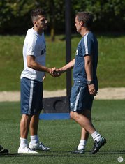 Stevan Jovetić i Frank de Bur