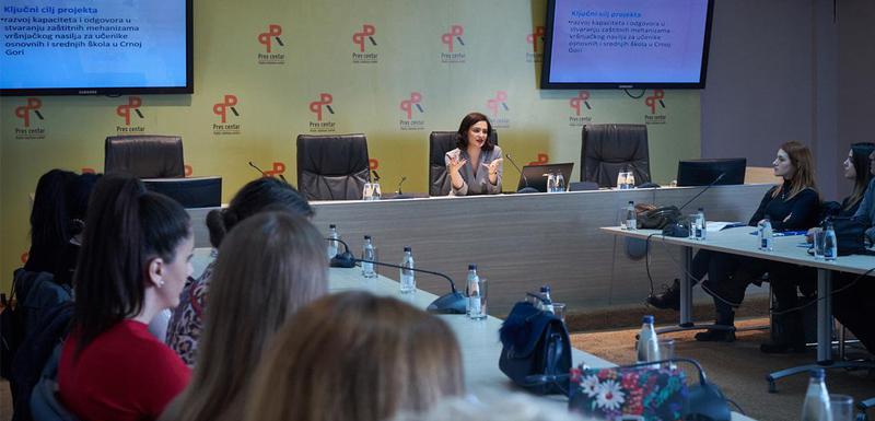 Sa treninga za članice mreže nevladinih organizacija za borbu protiv vršnjačkog nasilja