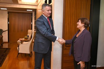 Milo Đukanović Kristin Tudik