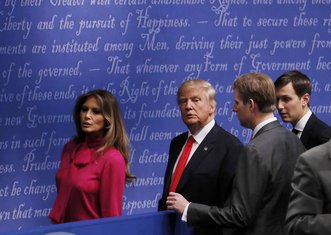 Melanija Tramp, Donald Tramp
