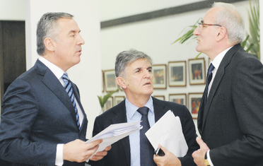 Milo Đukanović, Svetozar Marović, Tarzan Milošević