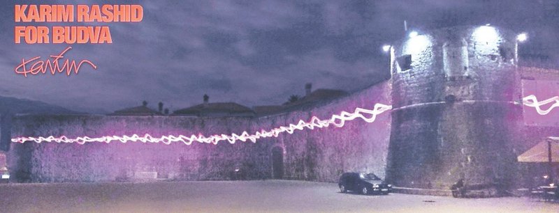 Karim Rašid, Budva (Novine)