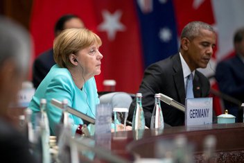 Angela Merkel, Barak Obama