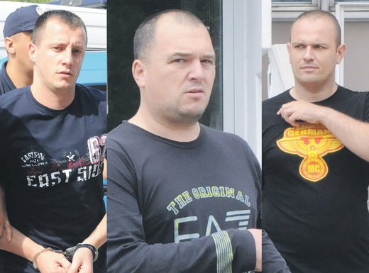 Ivan Bušković, Dejan Čurović, Ivan Siništaj